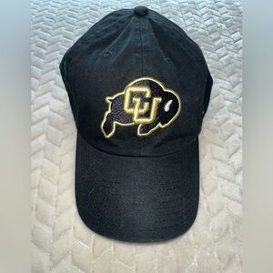 ‘47 Brand Colorado Buffalos Adjustable Hat Black Gold